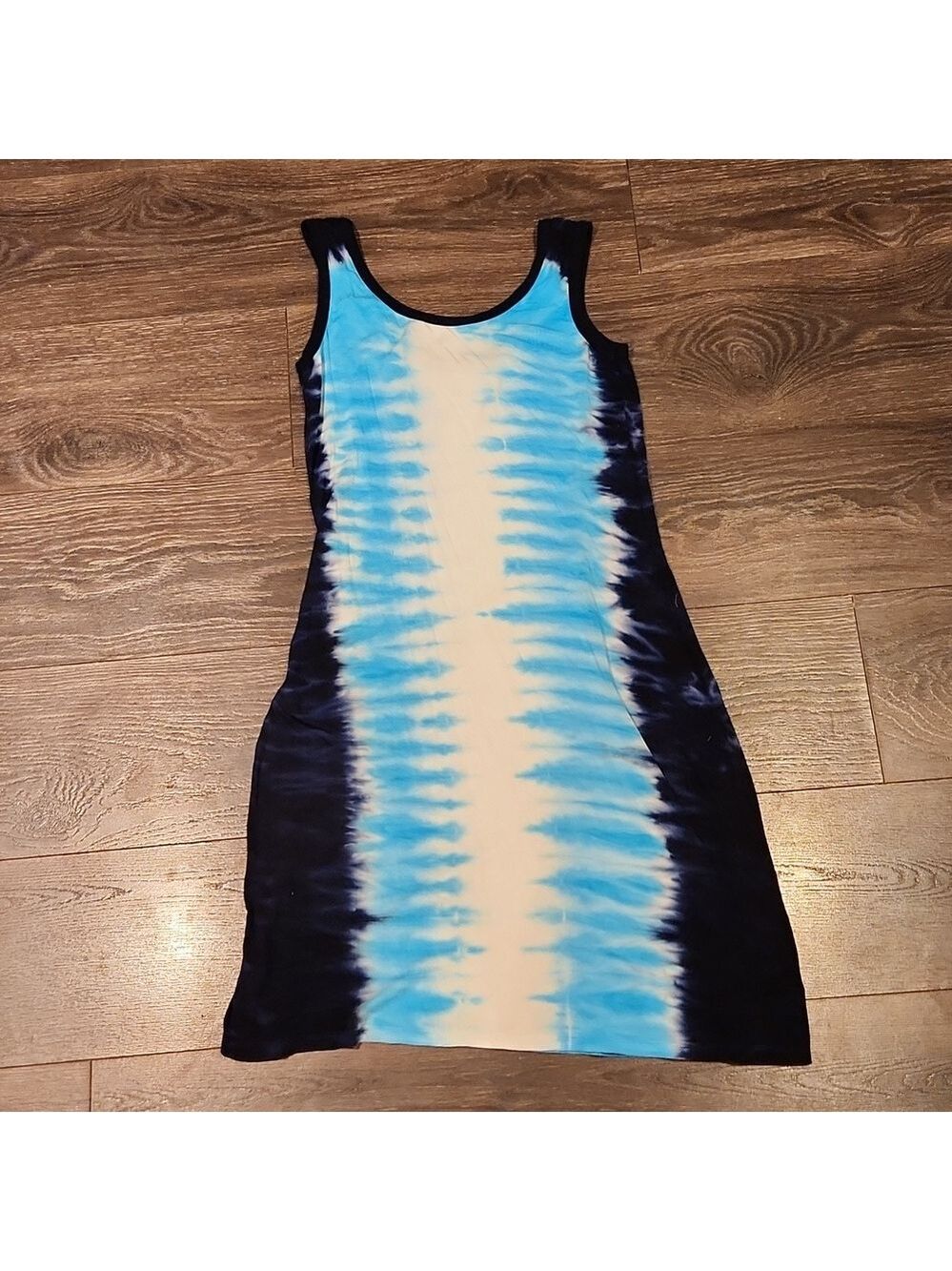 ❤️ CALVIN KLEIN TIE DYE TANK JERSEY DRESS, 8 - Picture 10 of 10